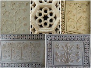 1366. relieves en el Taj Mahal