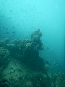 2121. buceando el Okikawa Maru  