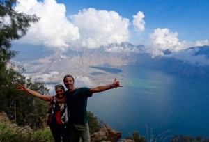 2808. bonitas vistas sobre el lago y el nuevo volcan